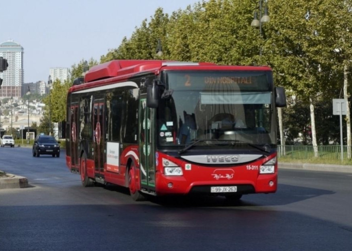 Bakıda bir sıra yerlərdə avtobusların hərəkətiməhdudlaşdırıldı