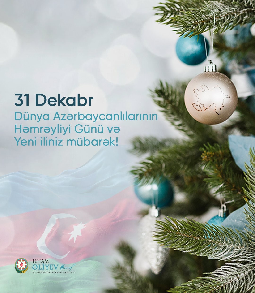 Prezident Dünya Azərbaycanlılarının Həmrəyliyi Günü ilə bağlı paylaşım etdi - FOTO