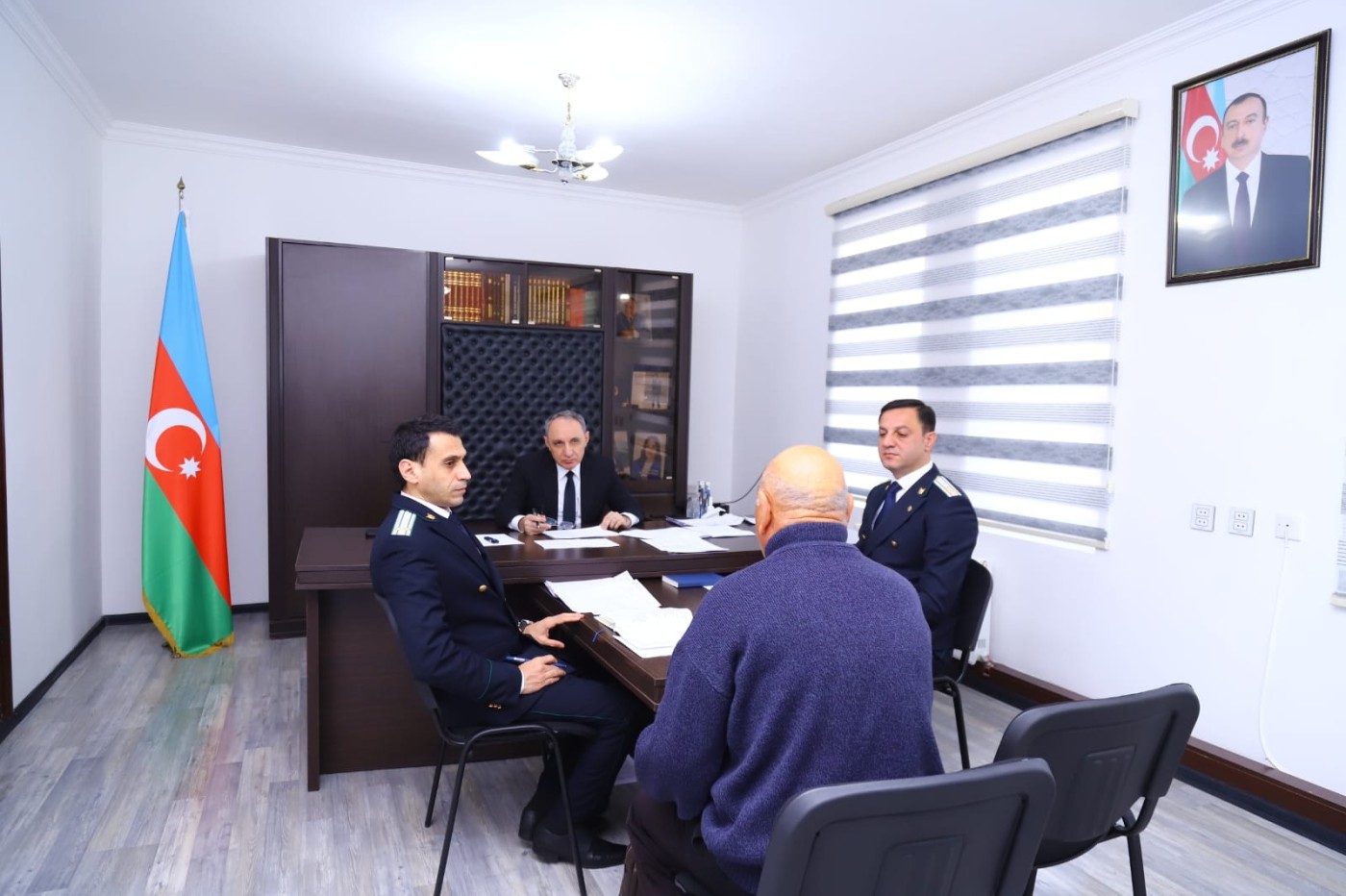 Baş prokuror Beyləqanda vətəndaşları qəbul etdi - FOTOLAR