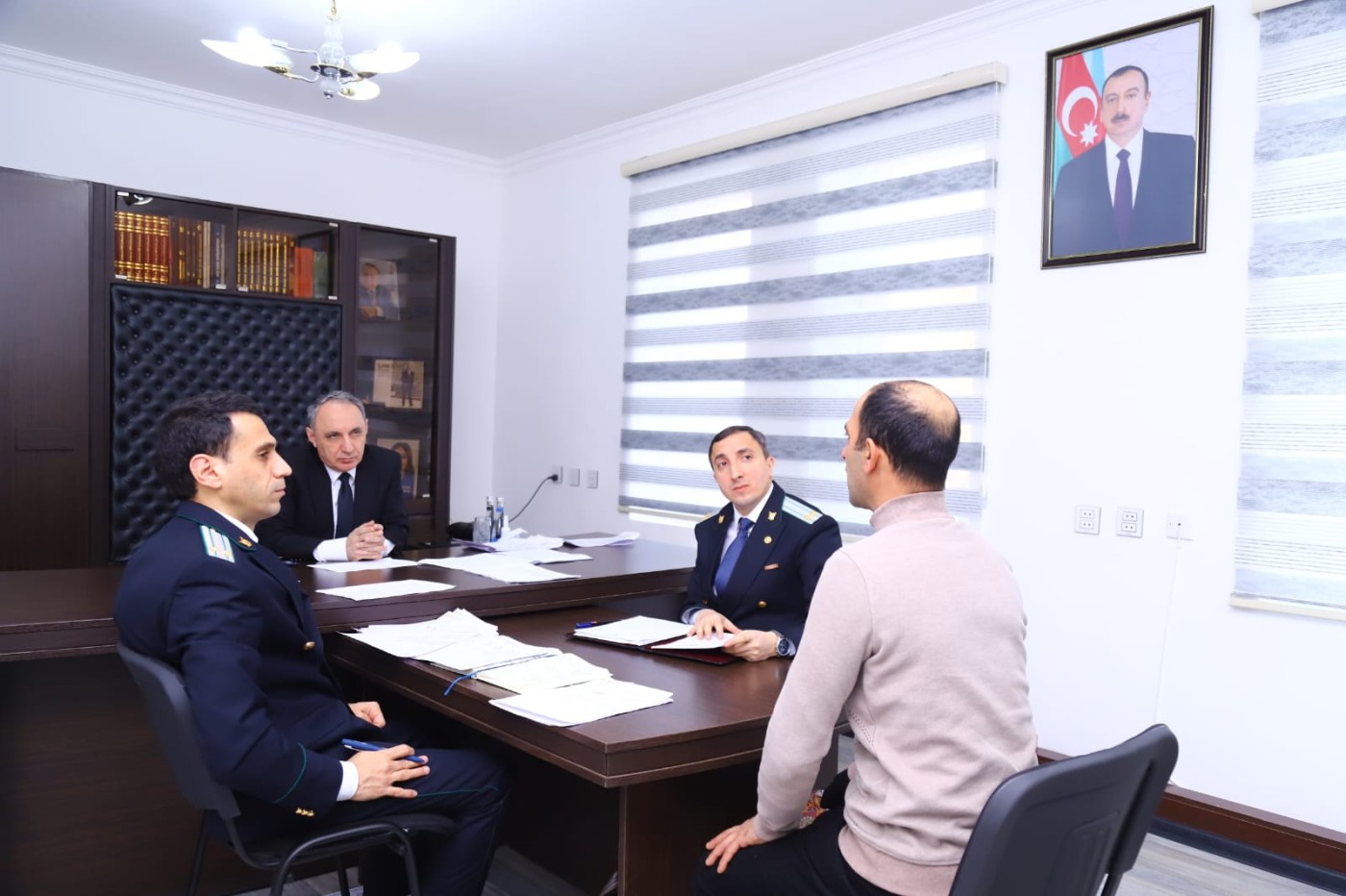 Baş prokuror Beyləqanda vətəndaşları qəbul etdi - FOTOLAR