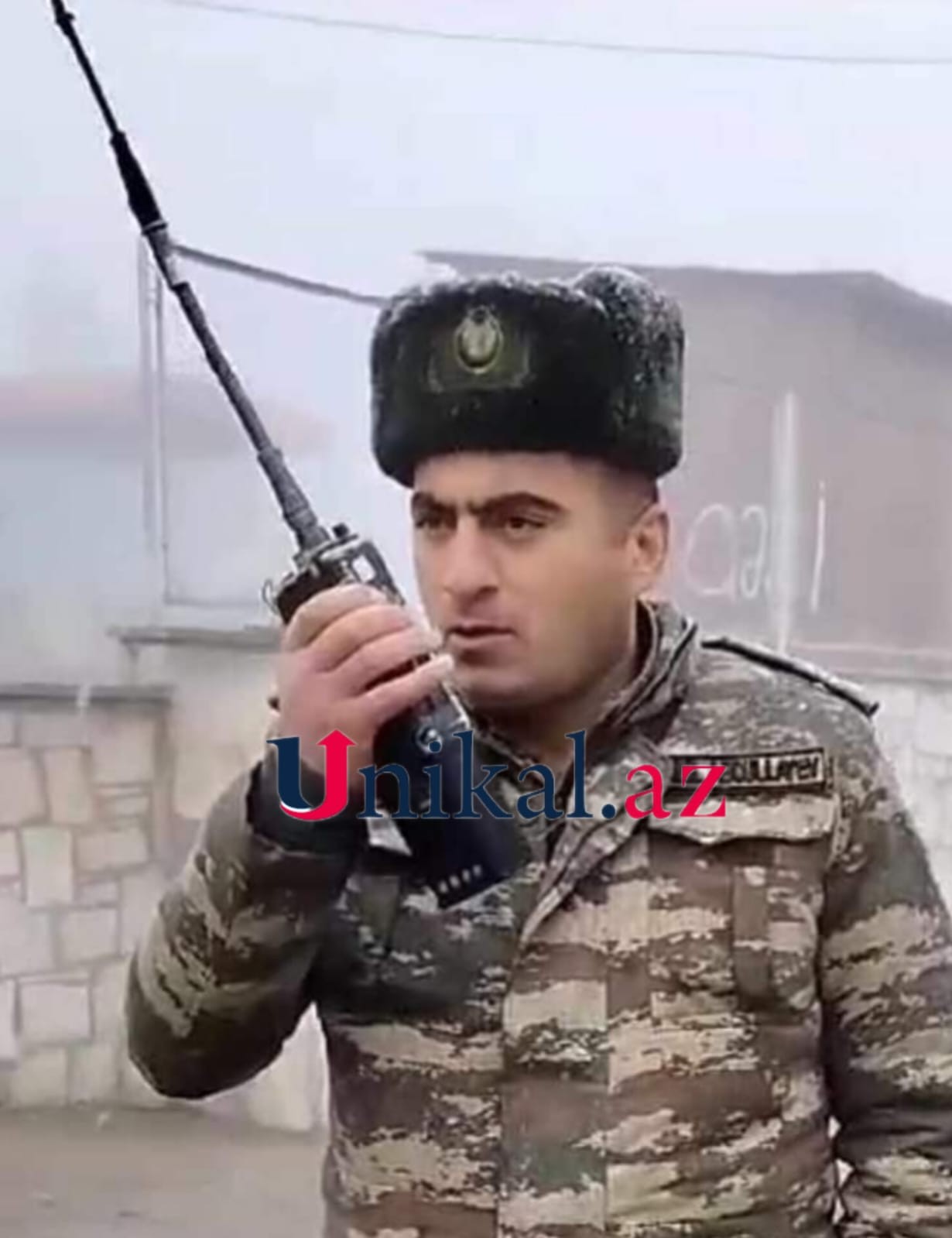 Qətlə yetirilən mayorun FOTOSU