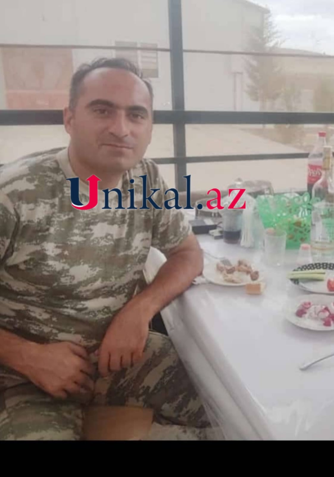 Qətlə yetirilən mayorun FOTOSU