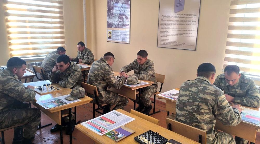 Hərbi qulluqçuların mənəvi-psixoloji hazırlığı daim yüksək səviyyədə saxlanılır
