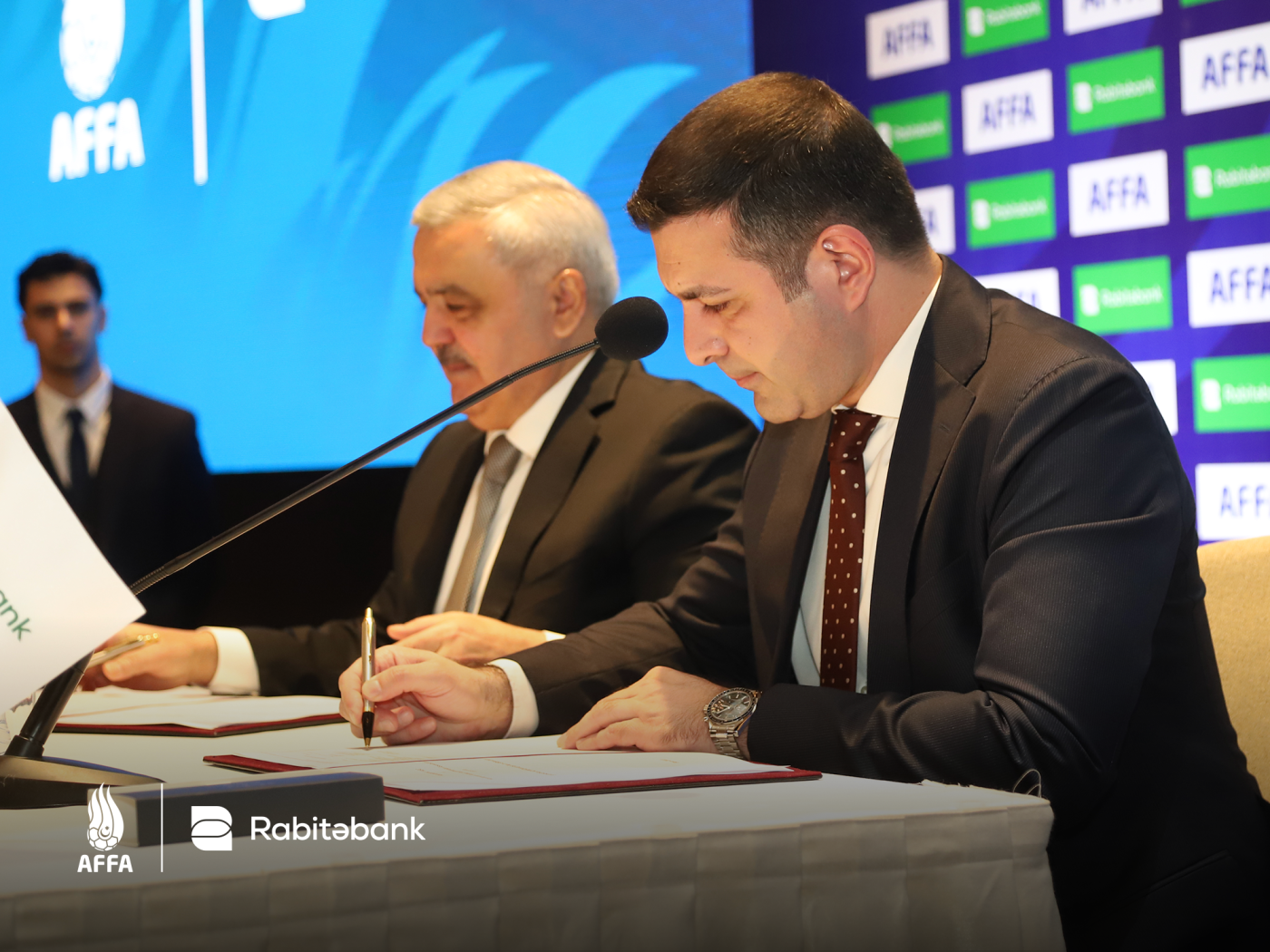 "Rabitəbank" və AFFA arasında sponsorluq müqaviləsi imzalanıb - FOTOLAR