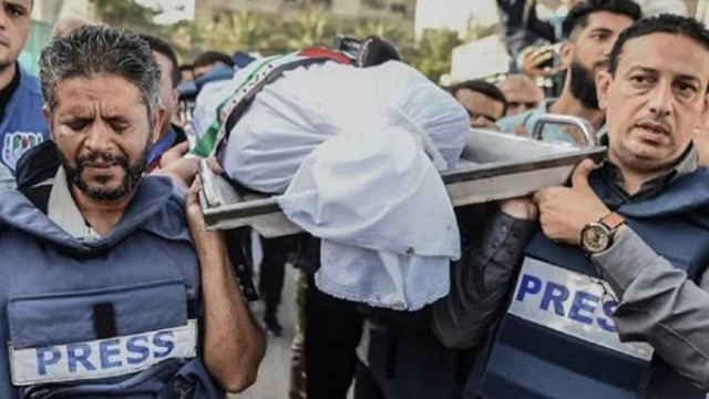 Qəzzada hər gün bir jurnalist öldürülür -STATİSTİKA