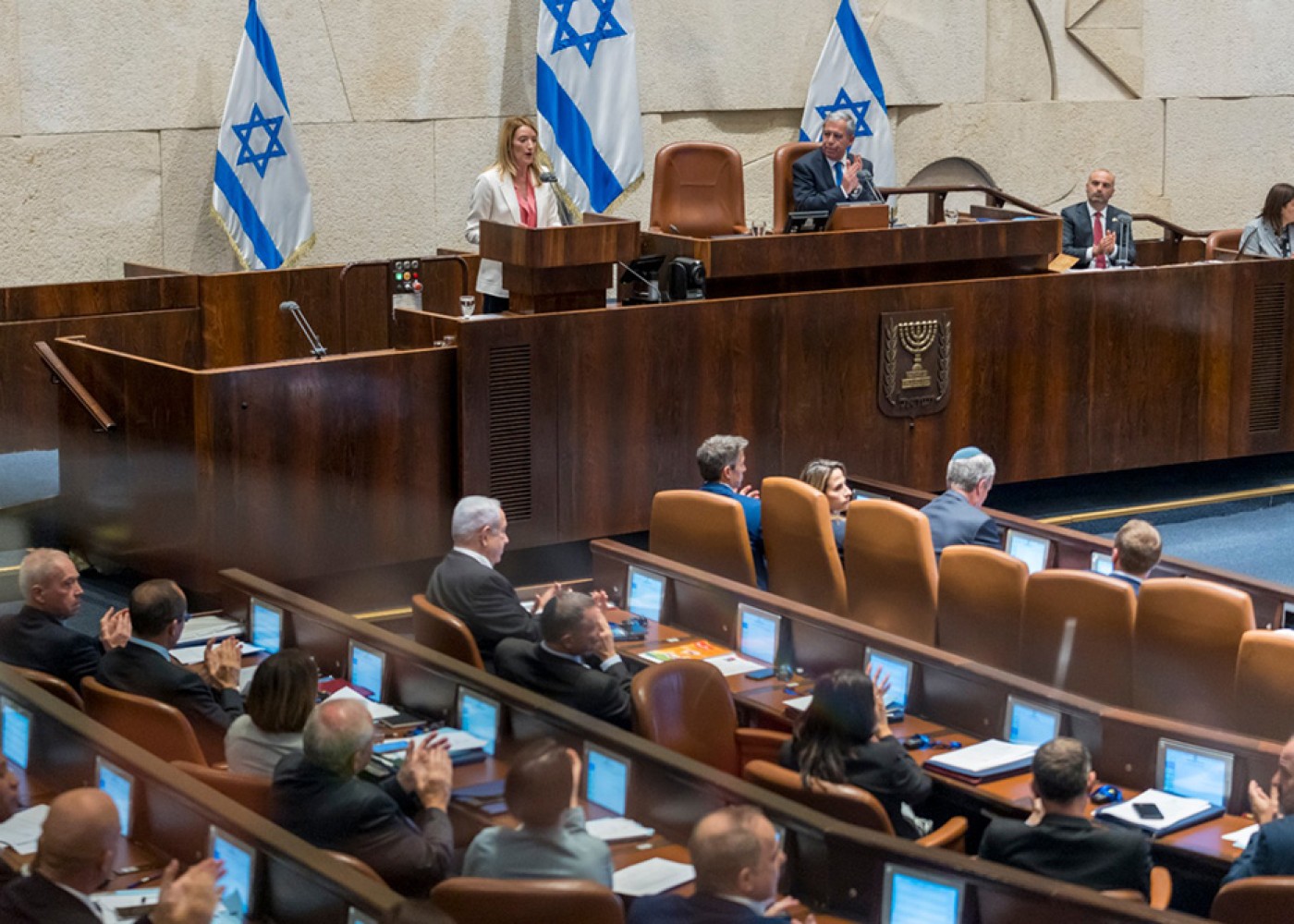 İsrail parlamenti Fələstinin tanınmasını rədd edən qətnamənitəsdiqlədi