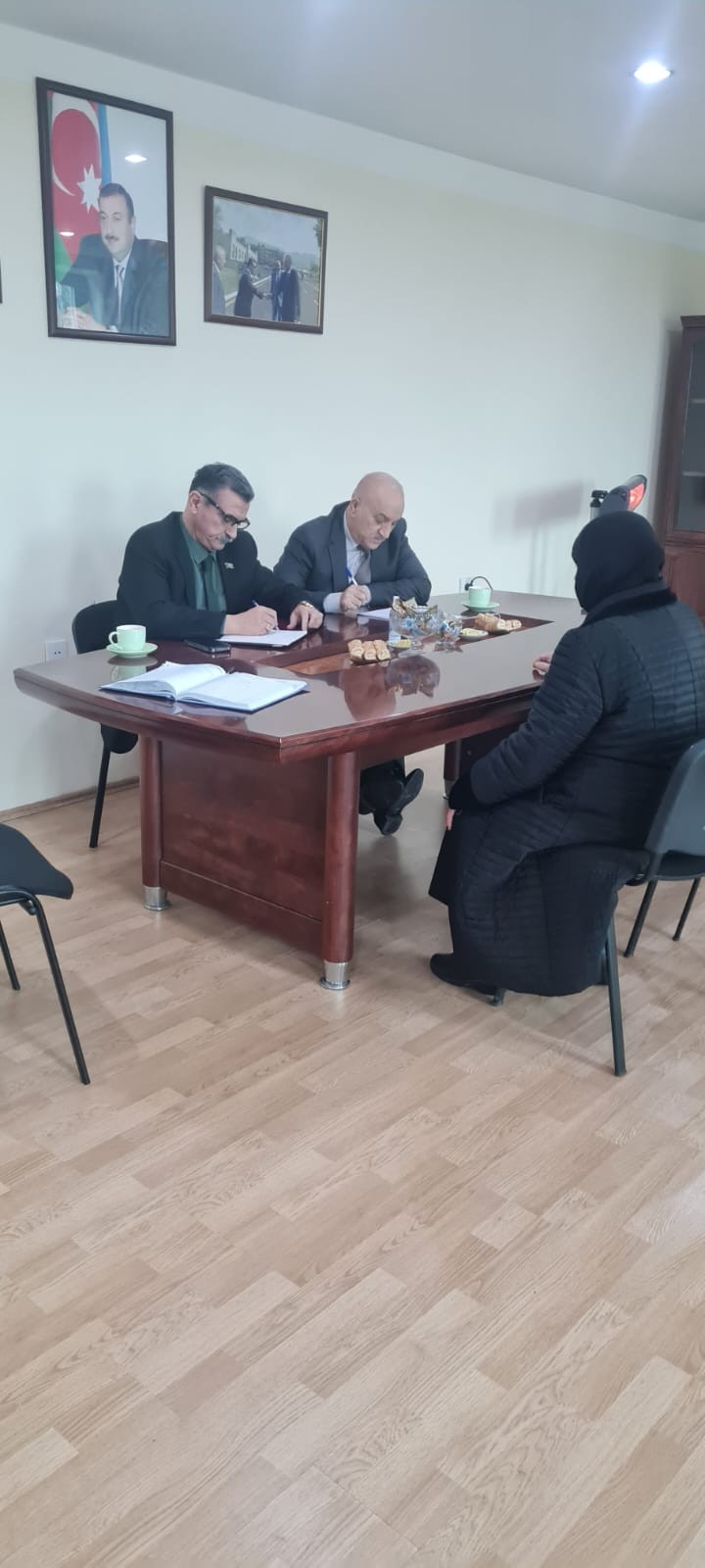 Novruz Aslanov İsmayıllıda sakinlərlə görüşdü - FOTOLAR