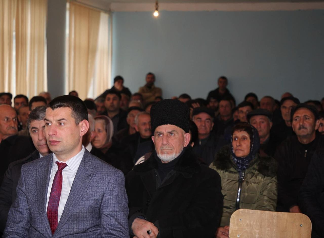 Novruz Aslanov İsmayıllıda sakinlərlə görüşdü - FOTOLAR