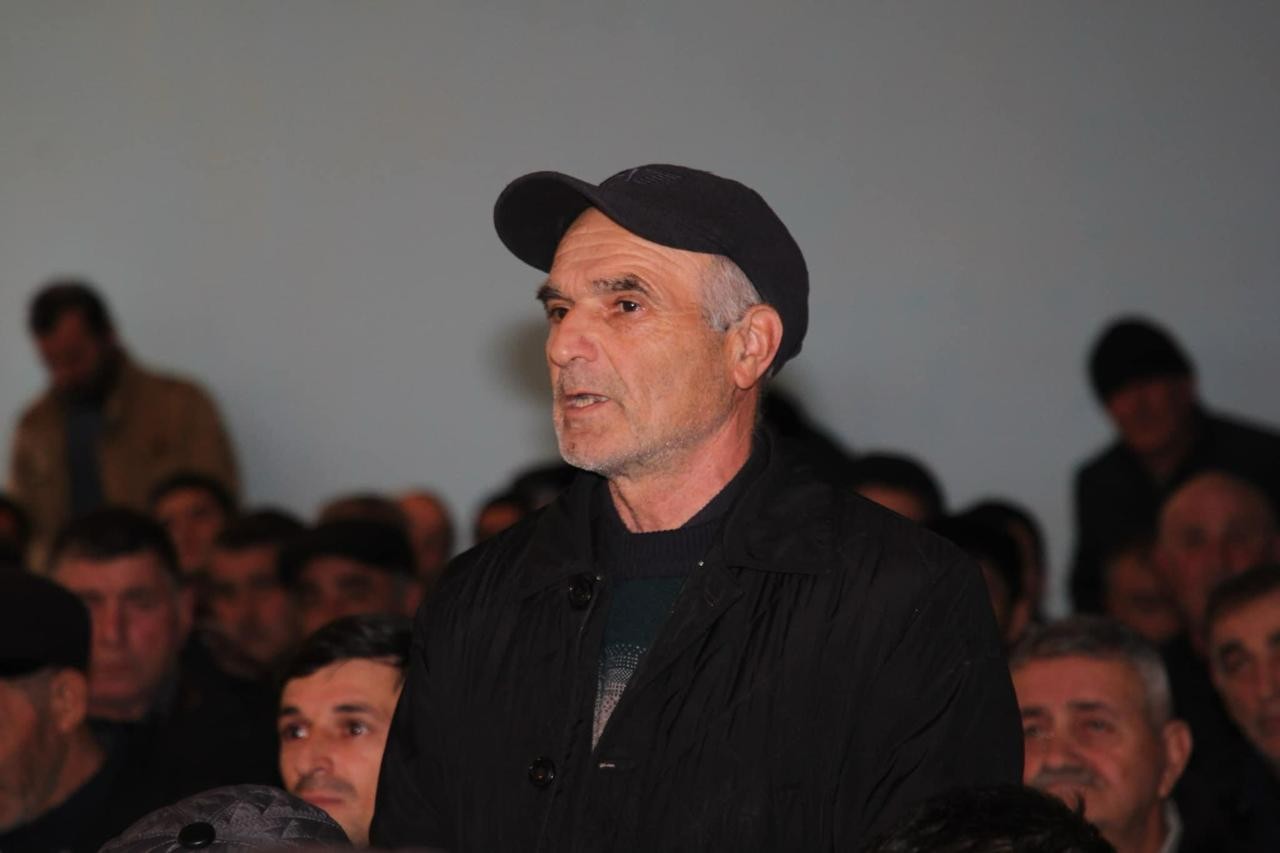 Novruz Aslanov İsmayıllıda sakinlərlə görüşdü - FOTOLAR