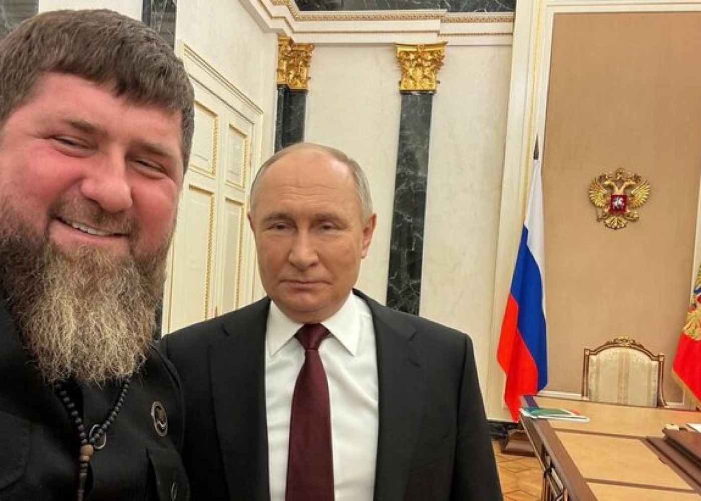 Kadırov Putinləgörüşdü