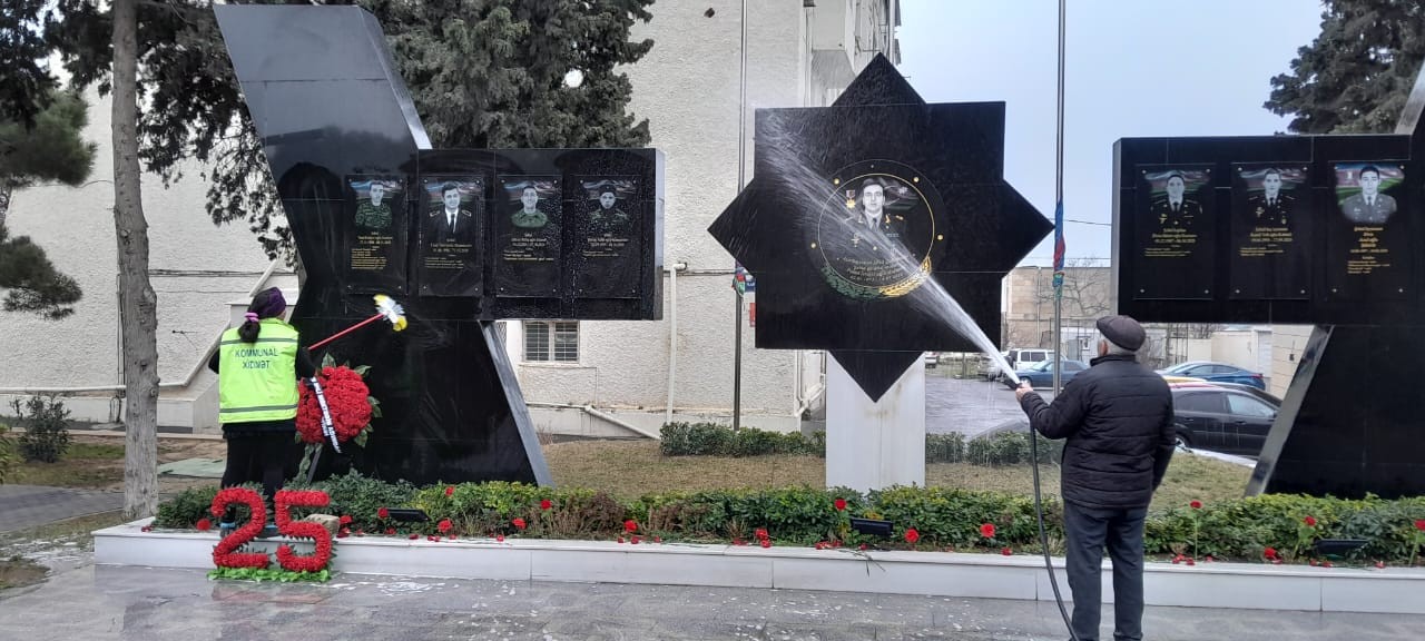 Xətai rayonunda Novruz bayramı iməcliyi keçirilir - FOTOLAR