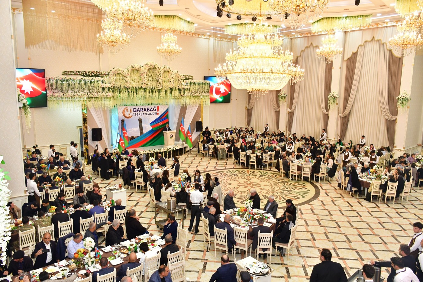 Abşeron rayonunda iftar süfrəsi açılıb - FOTOLAR