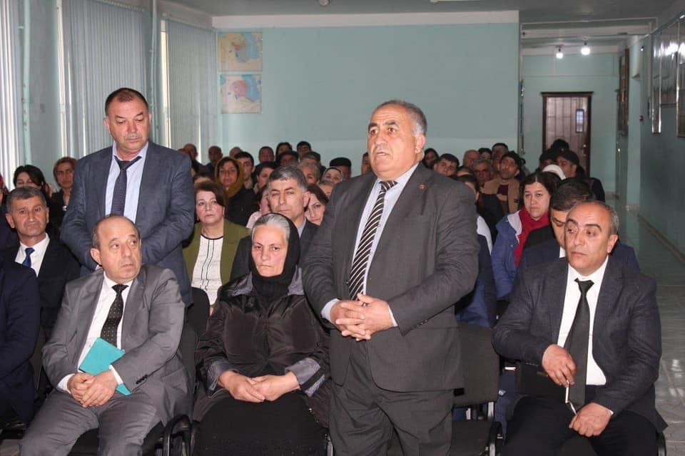 Deputat Novruz Aslanov seçiciləri ilə görüşüb - FOTOLAR
