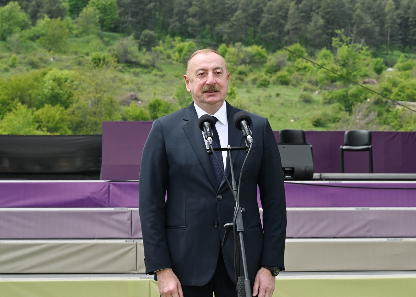 İlham Əliyevin Şuşada “Xarıbülbül” Festivalındakı çıxışı- VİDEO