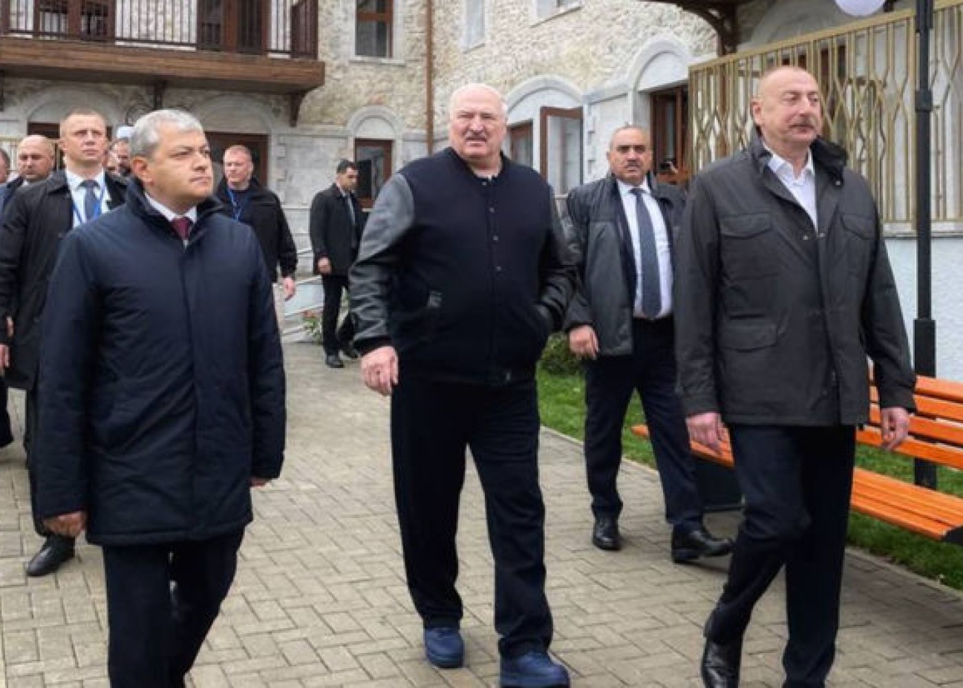 İlham Əliyev və Lukaşenko Şuşada - FOTO