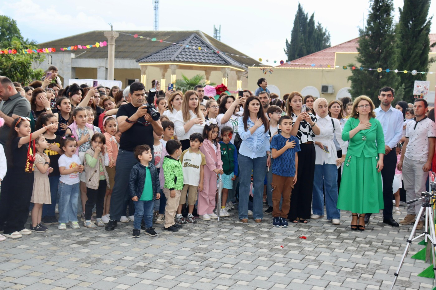 Samuxda 1 İyun - Uşaqların Beynəlxalq Müdafiəsi Günü münasibətilə bayram şənliyi təşkil olunub - FOTOLAR