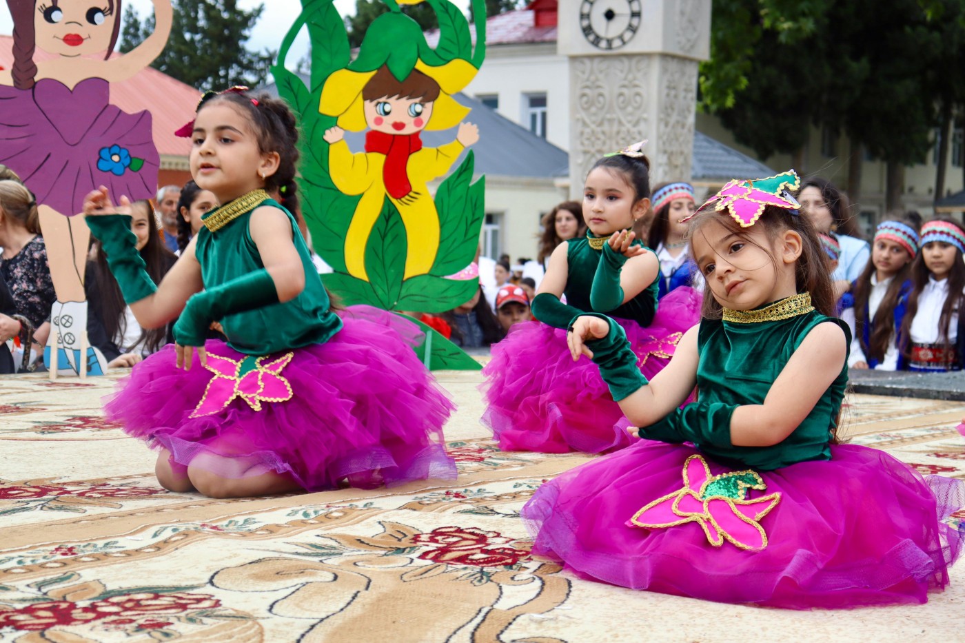 Samuxda 1 İyun - Uşaqların Beynəlxalq Müdafiəsi Günü münasibətilə bayram şənliyi təşkil olunub - FOTOLAR