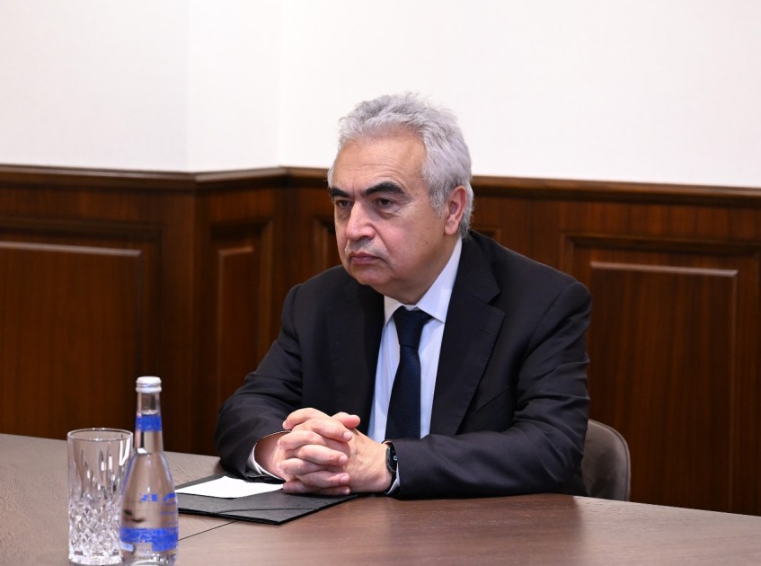 Samir Nuriyev Beynəlxalq Enerji Agentliyinin icraçı direktoru ilə görüşdü - FOTOLAR