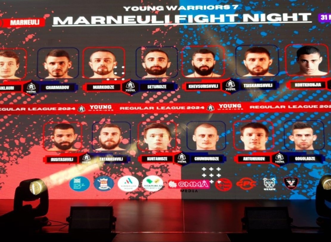 Marneulidə ilk dəfə MMA döyüşləri üzrə turnir keçirilib - FOTOLAR