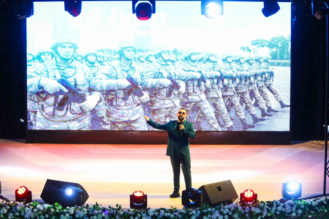 Xətai rayonunda Silahlı Qüvvələr Gününə həsr olunmuş konsert proqramı keçirildi - VİDEO