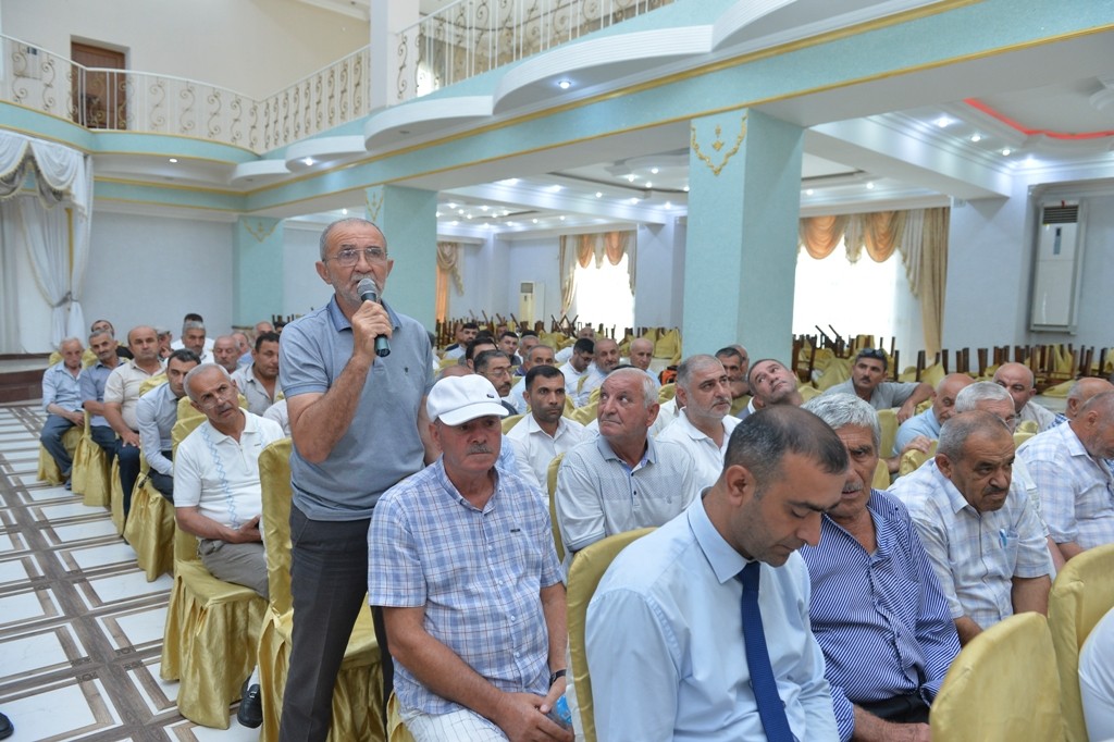 Liman sakinləri Taleh Qaraşovun səyyar qəbul-görüşündən razı qalıblar - FOTOLAR