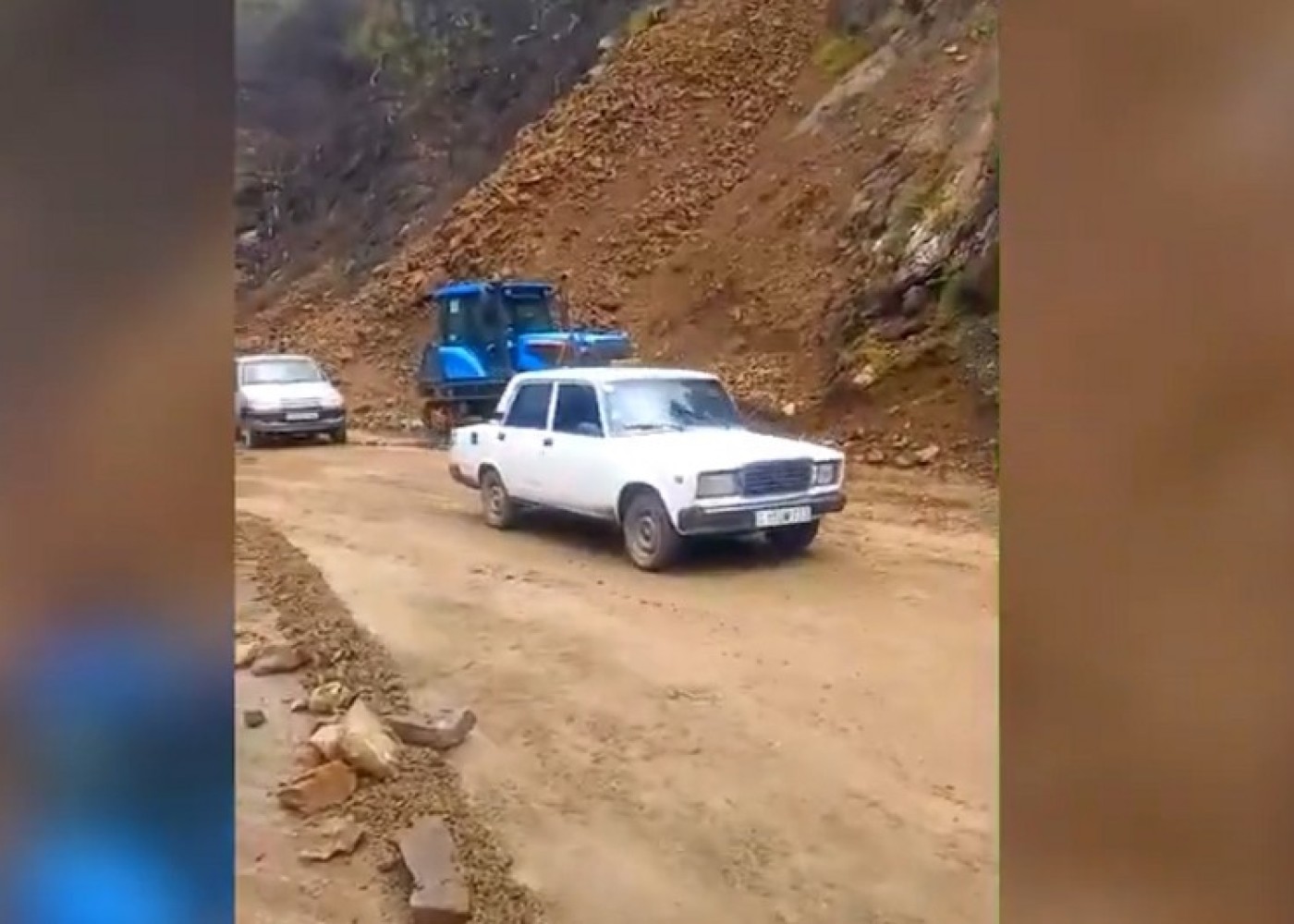 İsmayıllı-Lahıc yolu yenidən bağlandı - VİDEO (YENİLƏNİB)