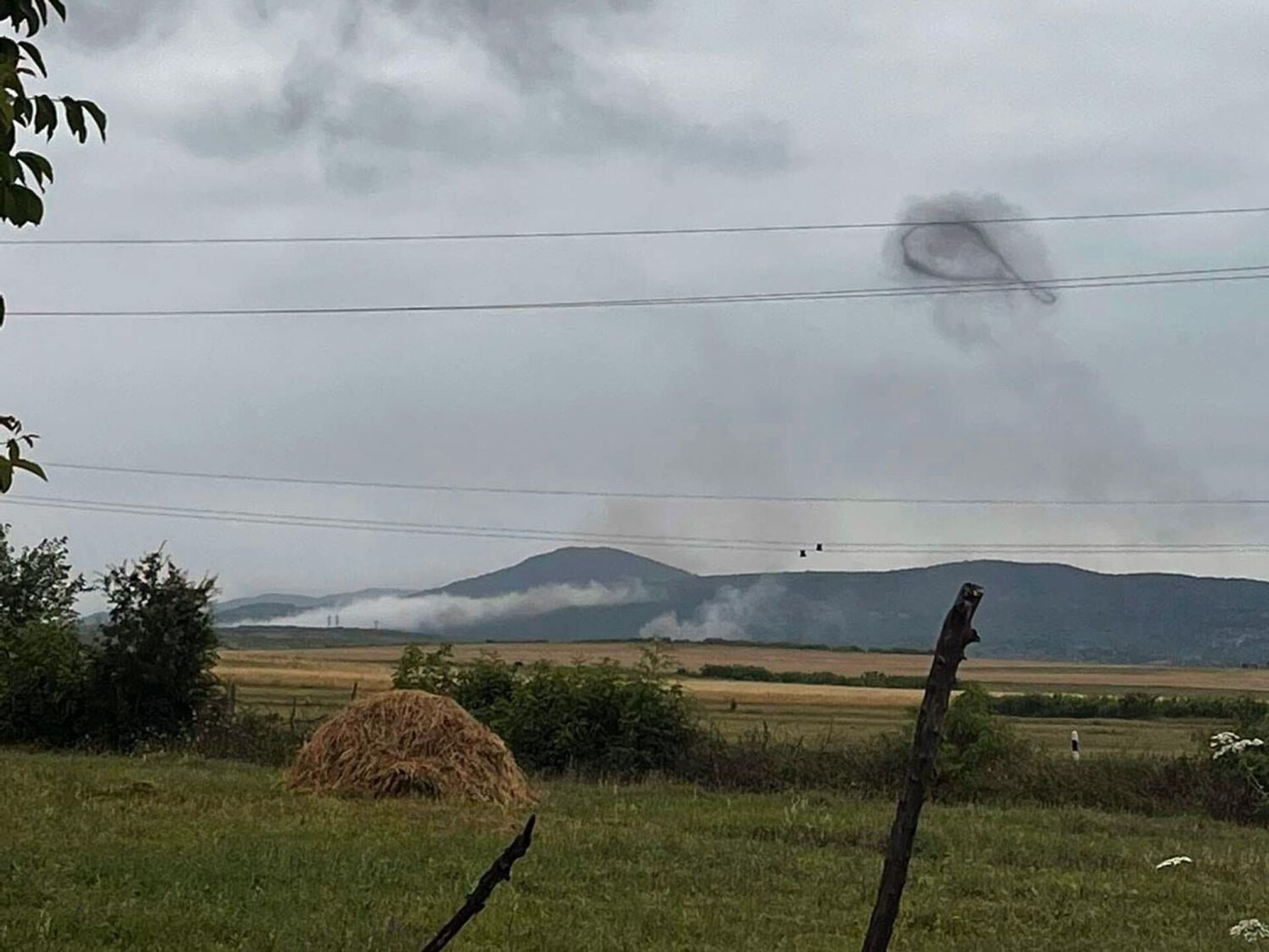 Gürcüstanda Su-25 qəzaya uğradı, pilot həlak oldu - FOTO (YENİLƏNİB)