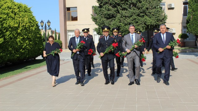 Xəzər rayonunda “Polis Günü” qeyd olundu -FOTOLAR