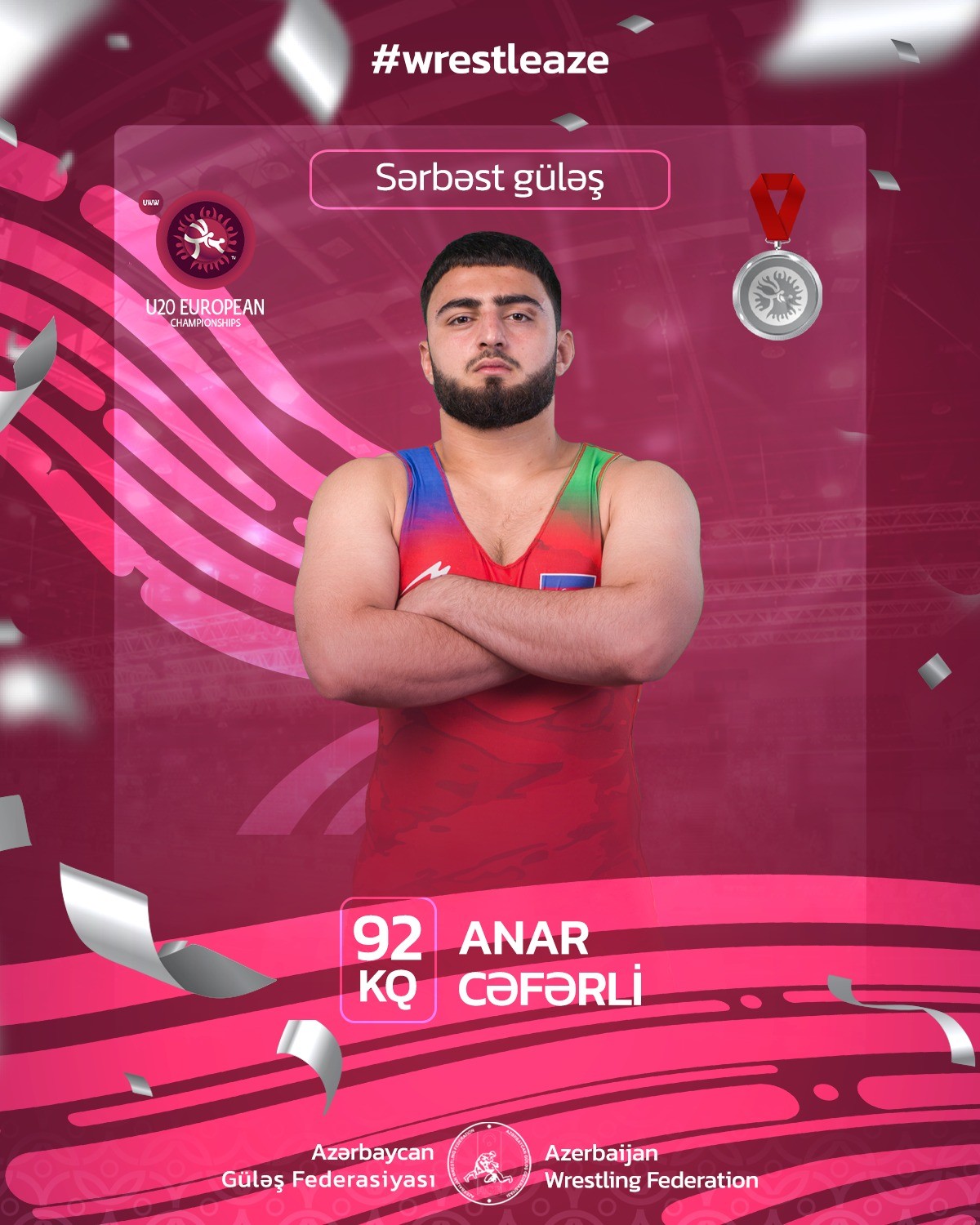 Güləşçilərimiz Avropa çempionatının sonuncu günündə 4 medal qazandı