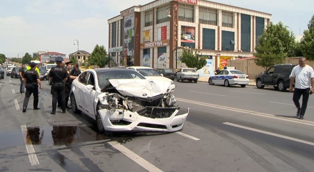 Naxçıvanda qəza zamanı bir nəfər yaralandı