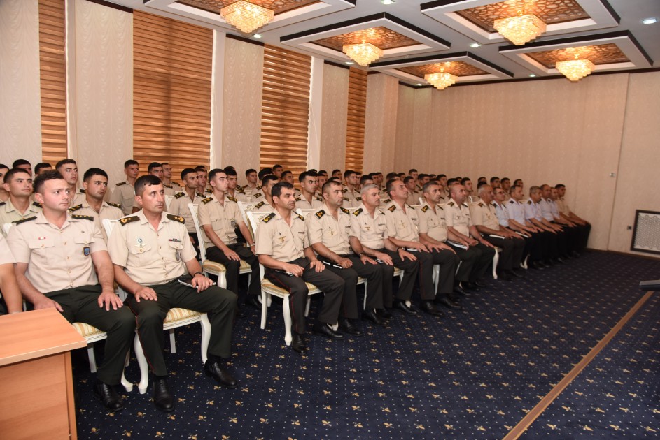 Hərbi Prokurorluqla Hərbi İnstitutun birgə tədbirində ekoloji qanun pozuntularından danışıldı - FOTOLAR