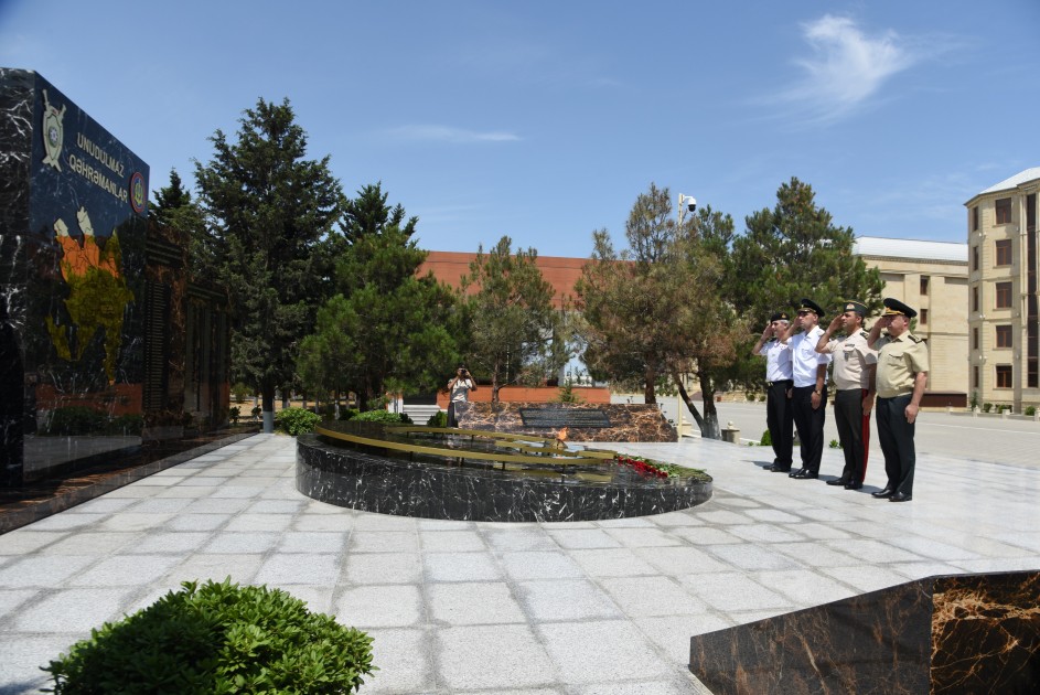 Hərbi Prokurorluqla Hərbi İnstitutun birgə tədbirində ekoloji qanun pozuntularından danışıldı - FOTOLAR