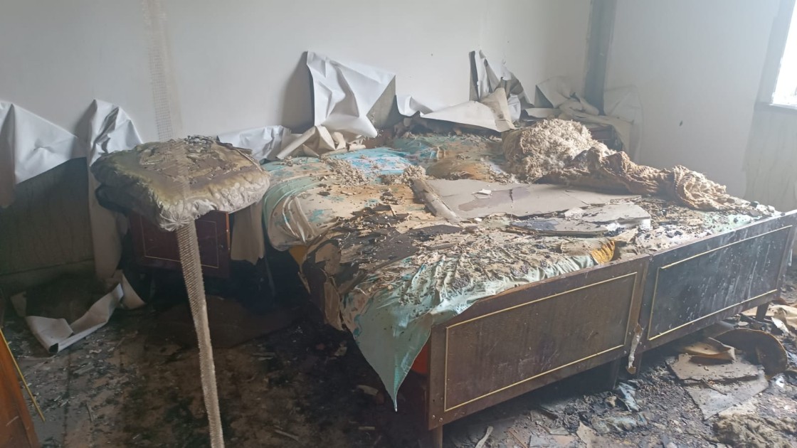 Oğurluq etdiyi evi yandıran şəxs saxlanıldı - YENİLƏNİB (FOTO)