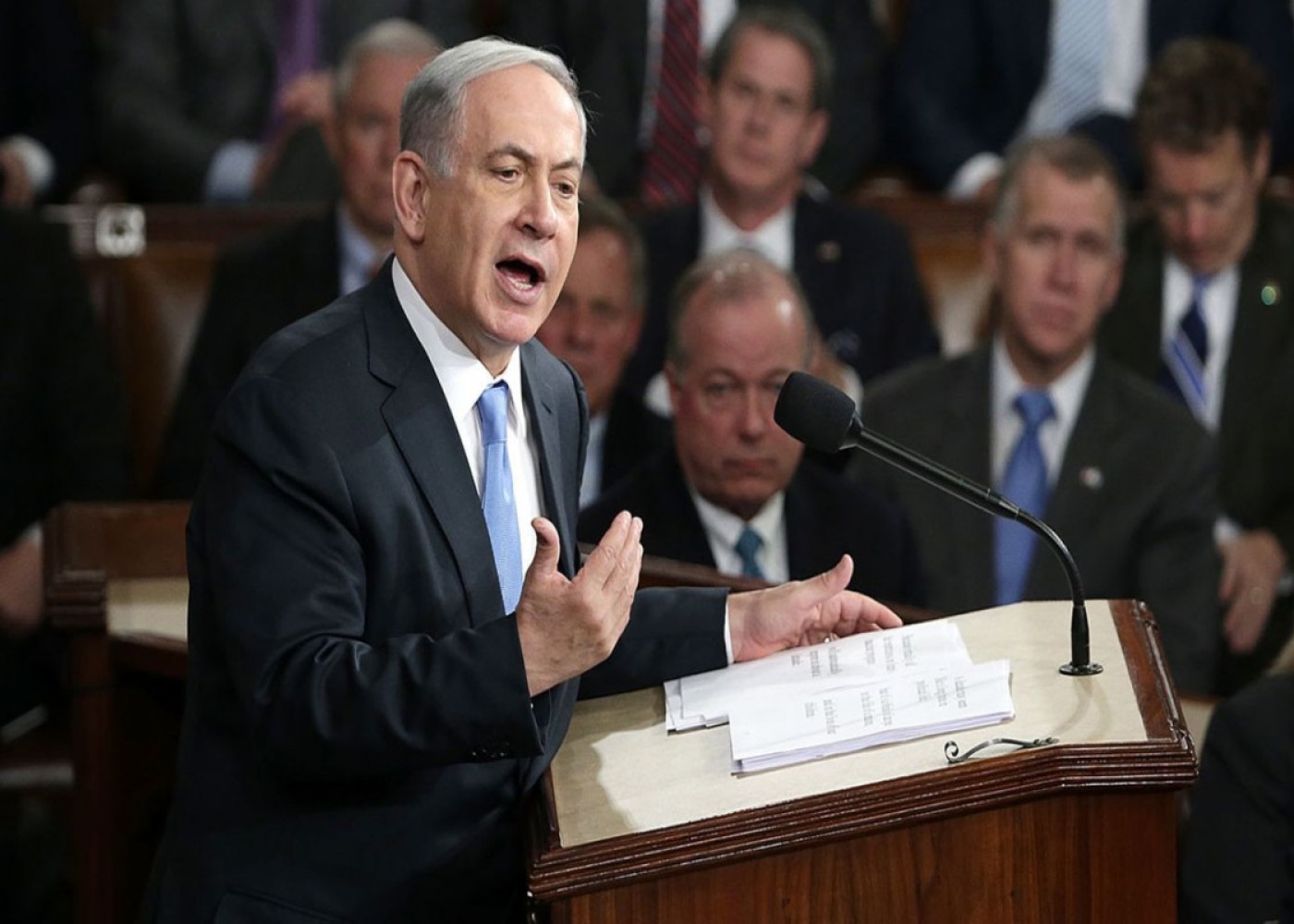 Netanyahu ABŞ Konqresində çıxış ETDİ