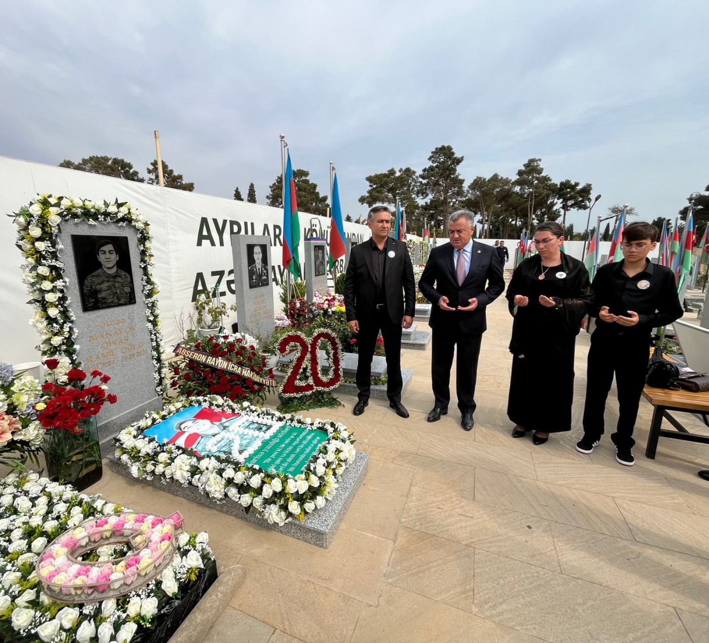 Abşeron rayonunda şəhid ailələri və vətəndaşlarla görüşlər keçirilib - FOTOLAR