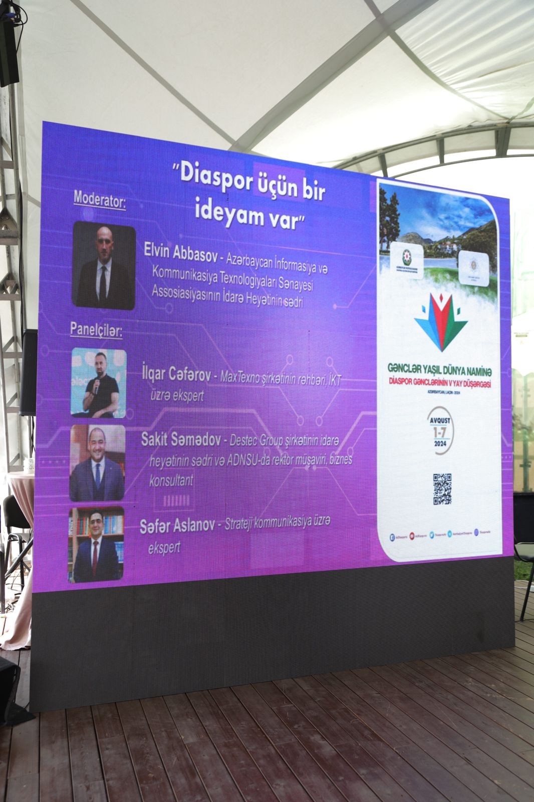 V Yay Düşərgəsində “Diaspor üçün bir ideyam var” mövzusunda panel keçirilib - FOTOLAR