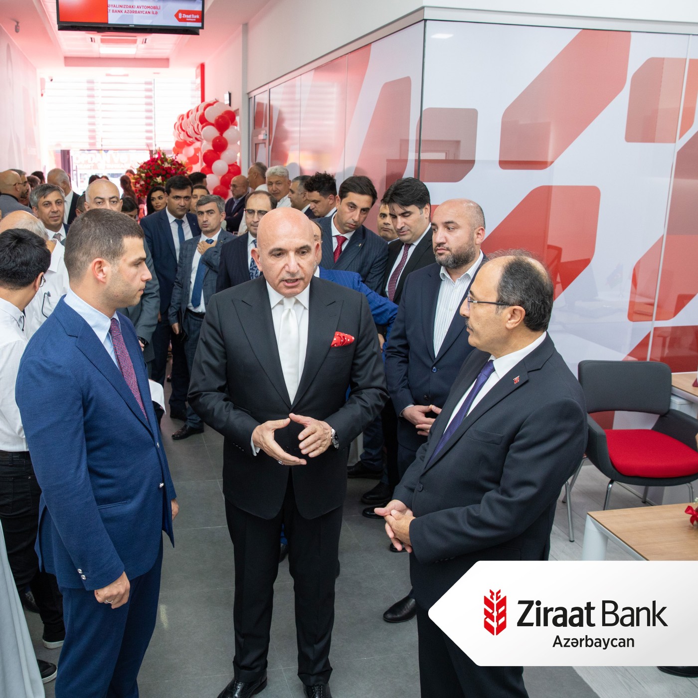 "Ziraat Bank Azərbaycan" sayca 9-cu filialının açılışını edib - FOTOLAR