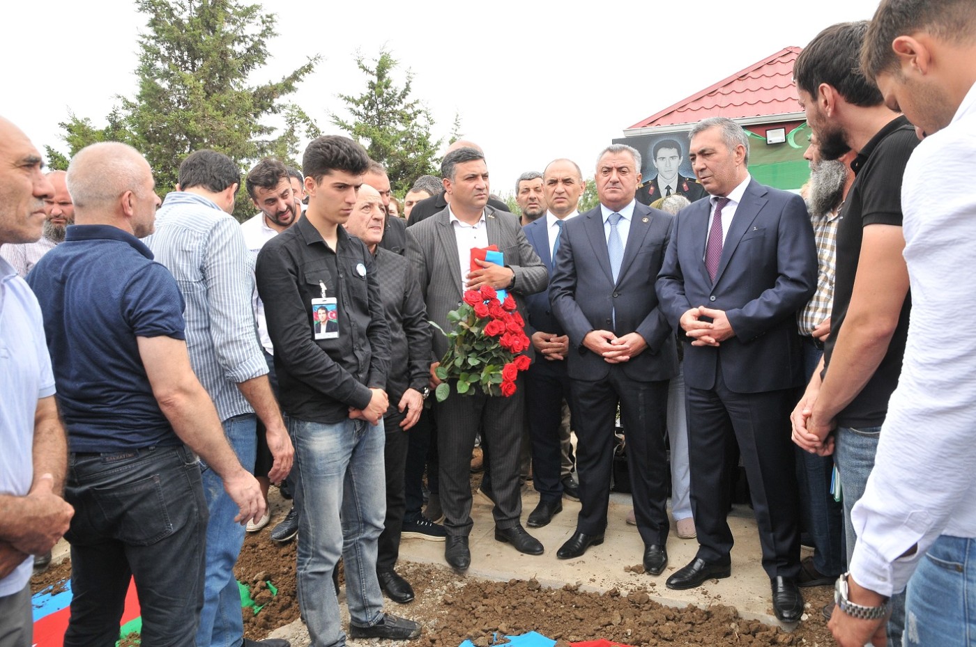 Birinci Qarabağ müharibəsinin dörd şəhidi Abşeronda dəfn edildi - FOTOLAR (YENİLƏNİB)