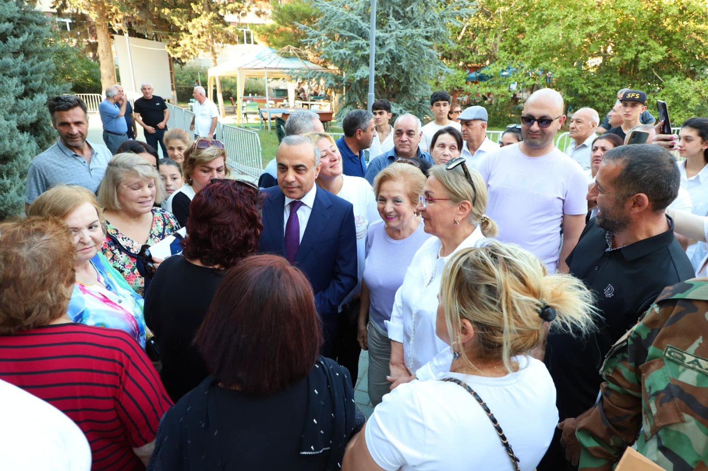 Azay Quliyev seçiciləri ilə görüş keçirdi - FOTOLAR