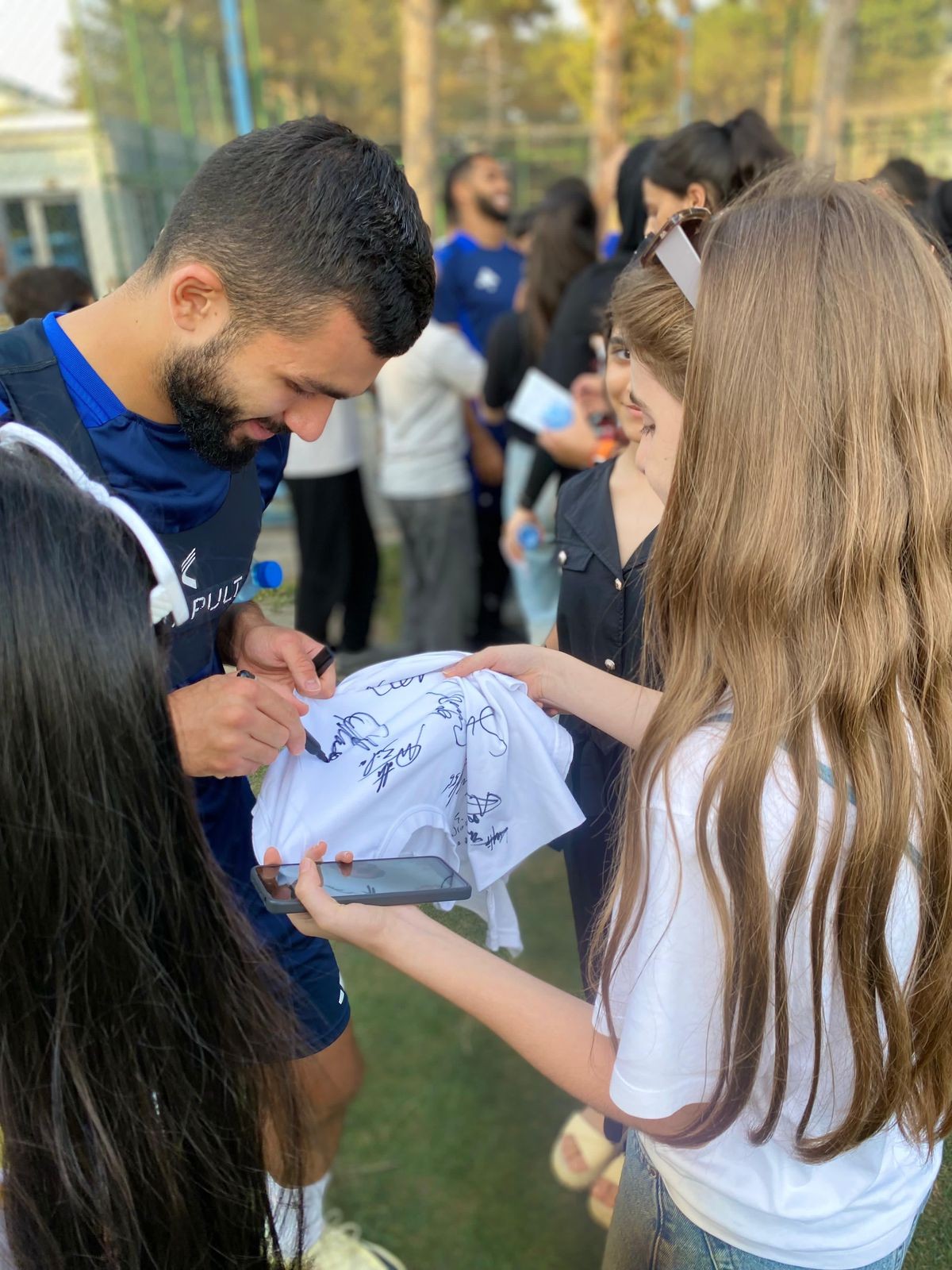 “Təhsil” yay düşərgəsinin iştirakçıları  "Qarabağ" FK-nın bazasını ziyarət edib - FOTOLAR