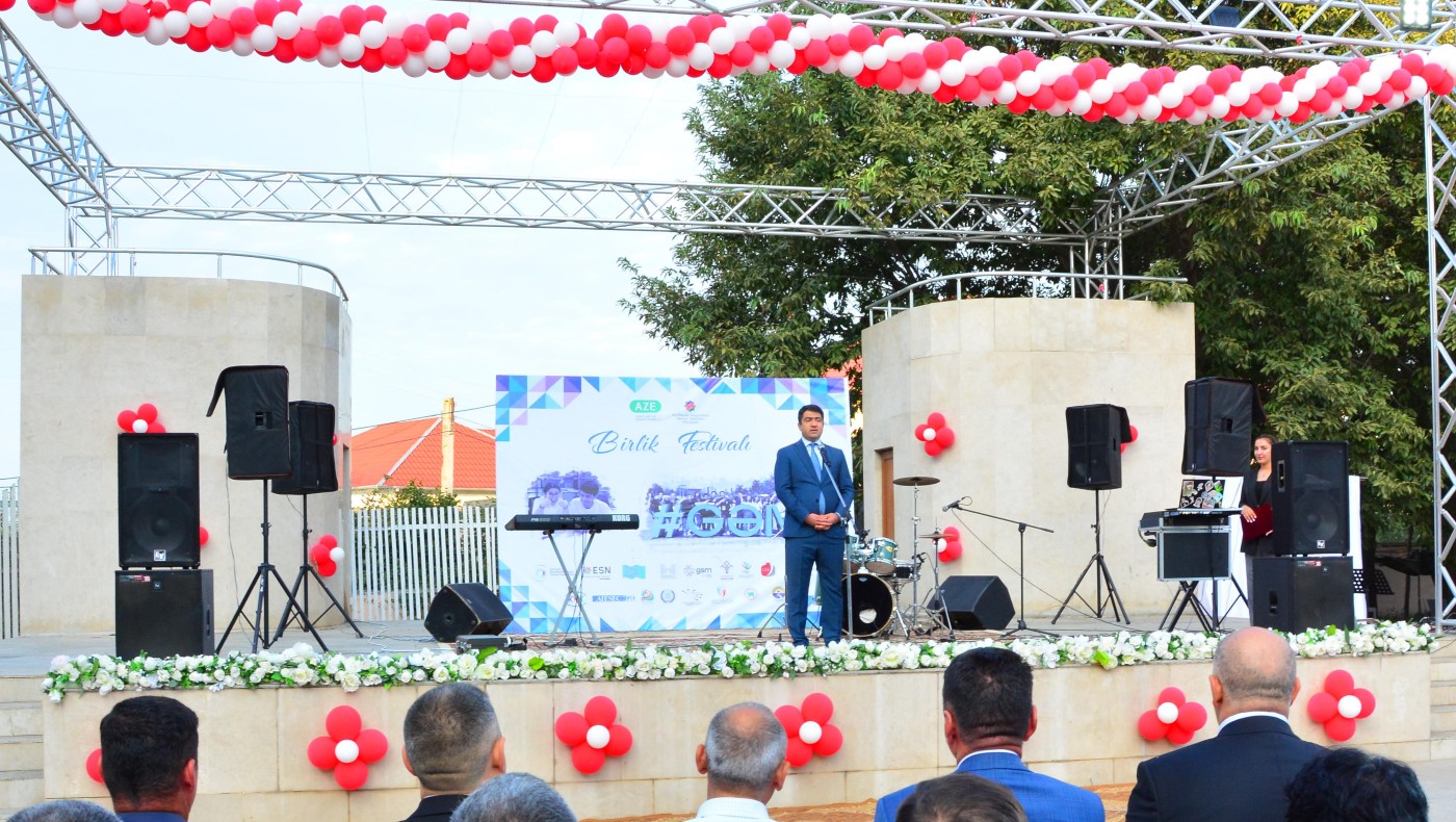 Ağstafada gənclərin “BİRLİK” Regional Festivalı keçirilib - FOTOLAR