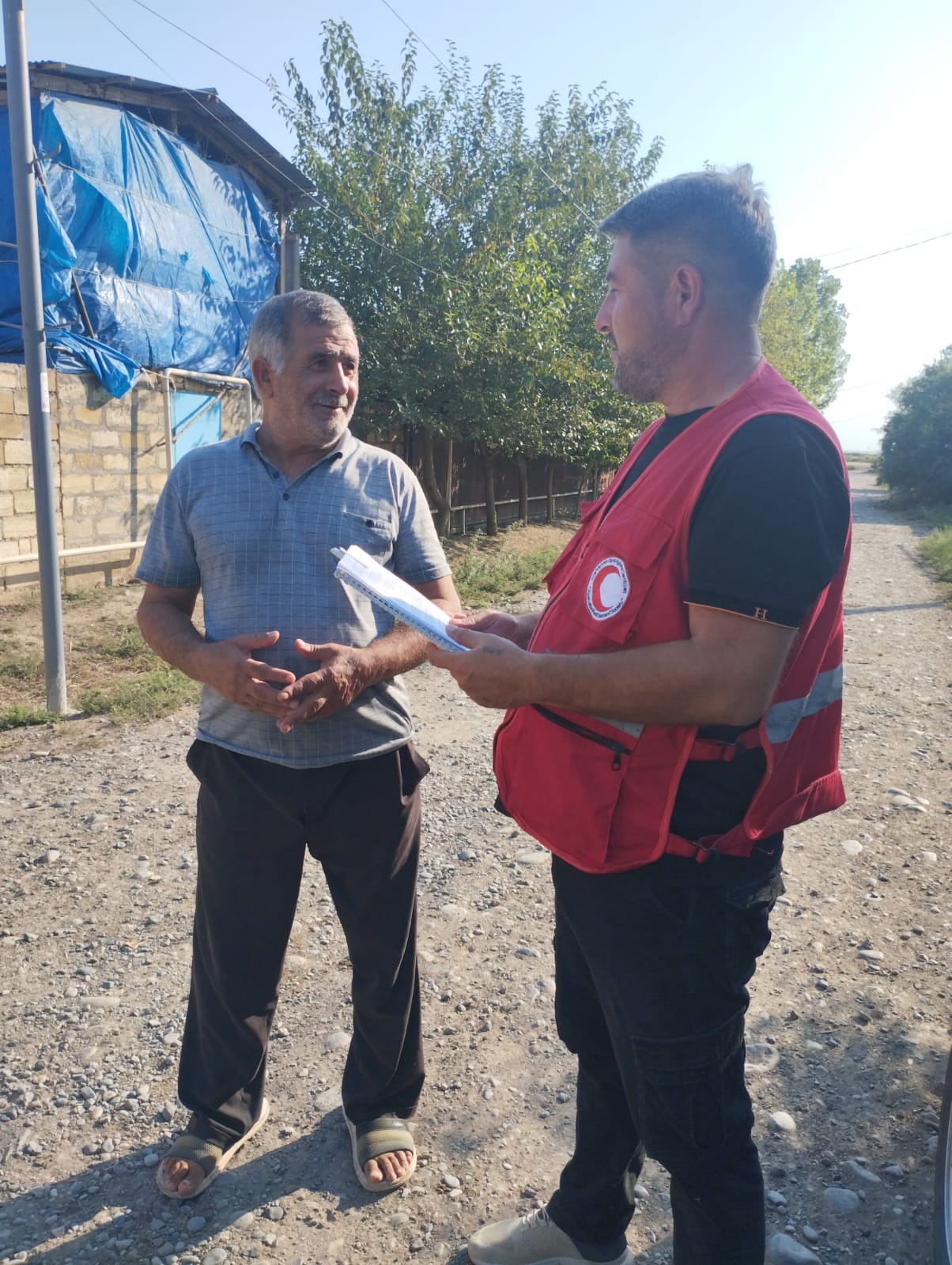 Keçmiş məcburi köçkünlər üçün mina təhlükəsinə dair təlimlər keçirilib - FOTOLAR