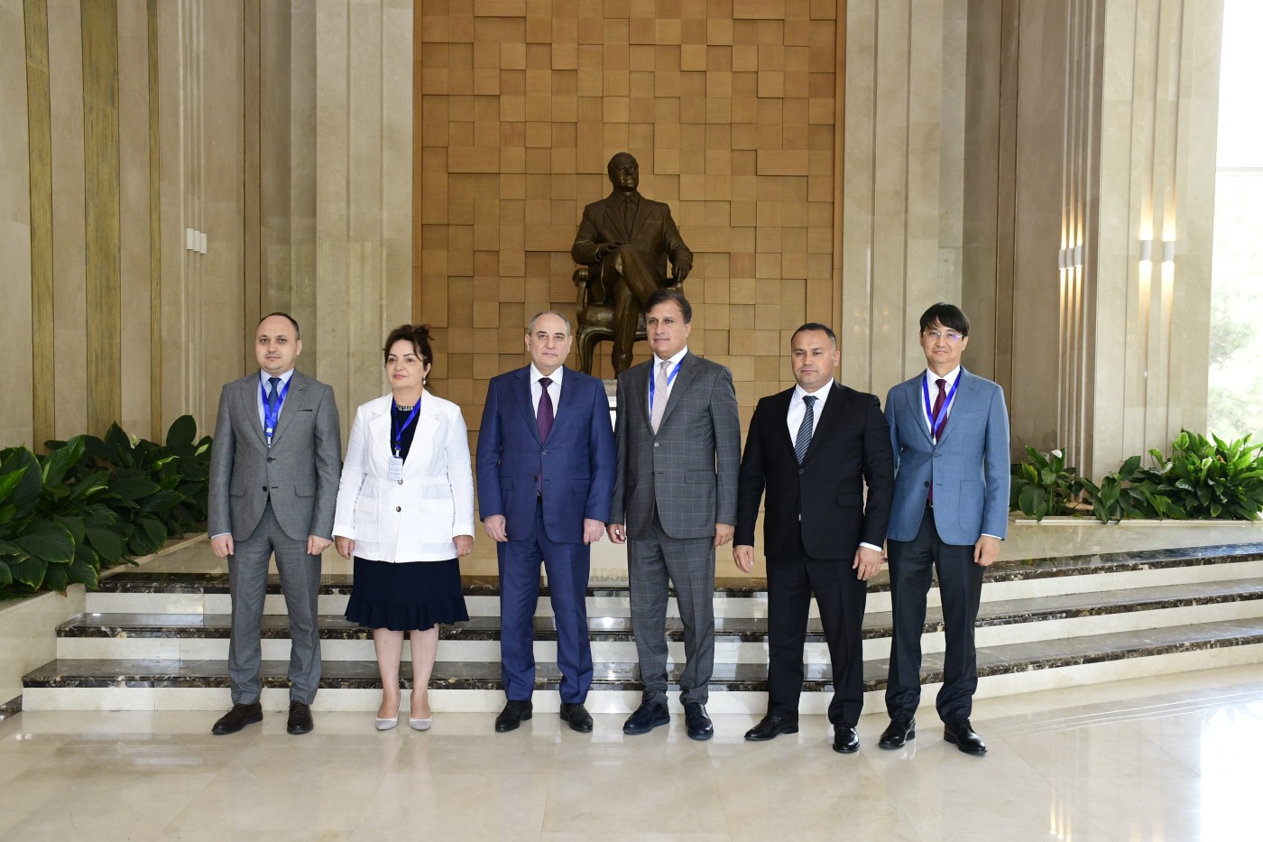 YAP Mərkəzi Aparatında TDT-nin beynəlxalq müşahidə missiyasının üzvləri ilə görüş keçirildi - FOTO