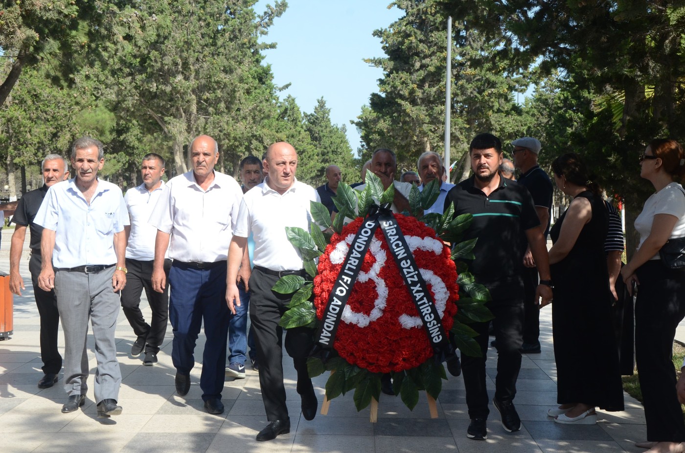 Şəhid Sirac Abışovun doğum günü qeyd edildi - FOTOLAR