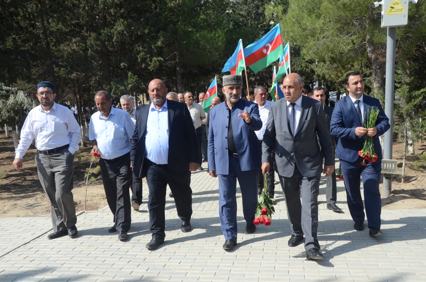 Şəhid Sirac Abışovun doğum günü qeyd edildi - FOTOLAR