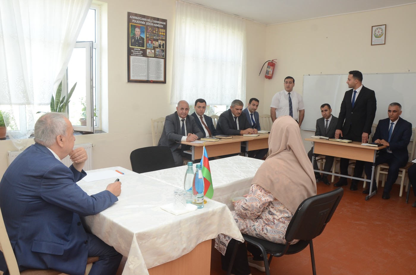 Qubadlının icra başçısı səyyar qəbul keçirdi - FOTOLAR