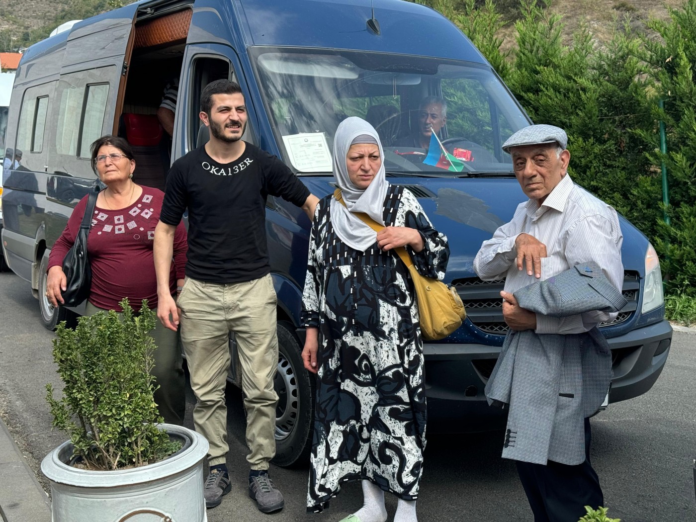 Növbəti köç karvanı Laçın rayonuna çatıb - FOTOLAR (YENİLƏNİB)