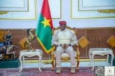 Elçin Əmirbəyov Burkina-Faso Prezidenti ilə görüşdü - FOTO