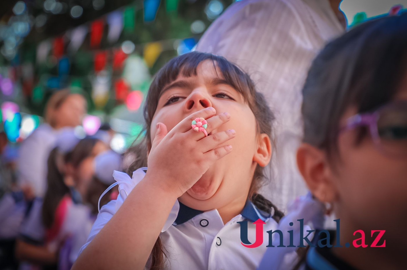 Birincilərin ilk dərs günü - FOTOLAR