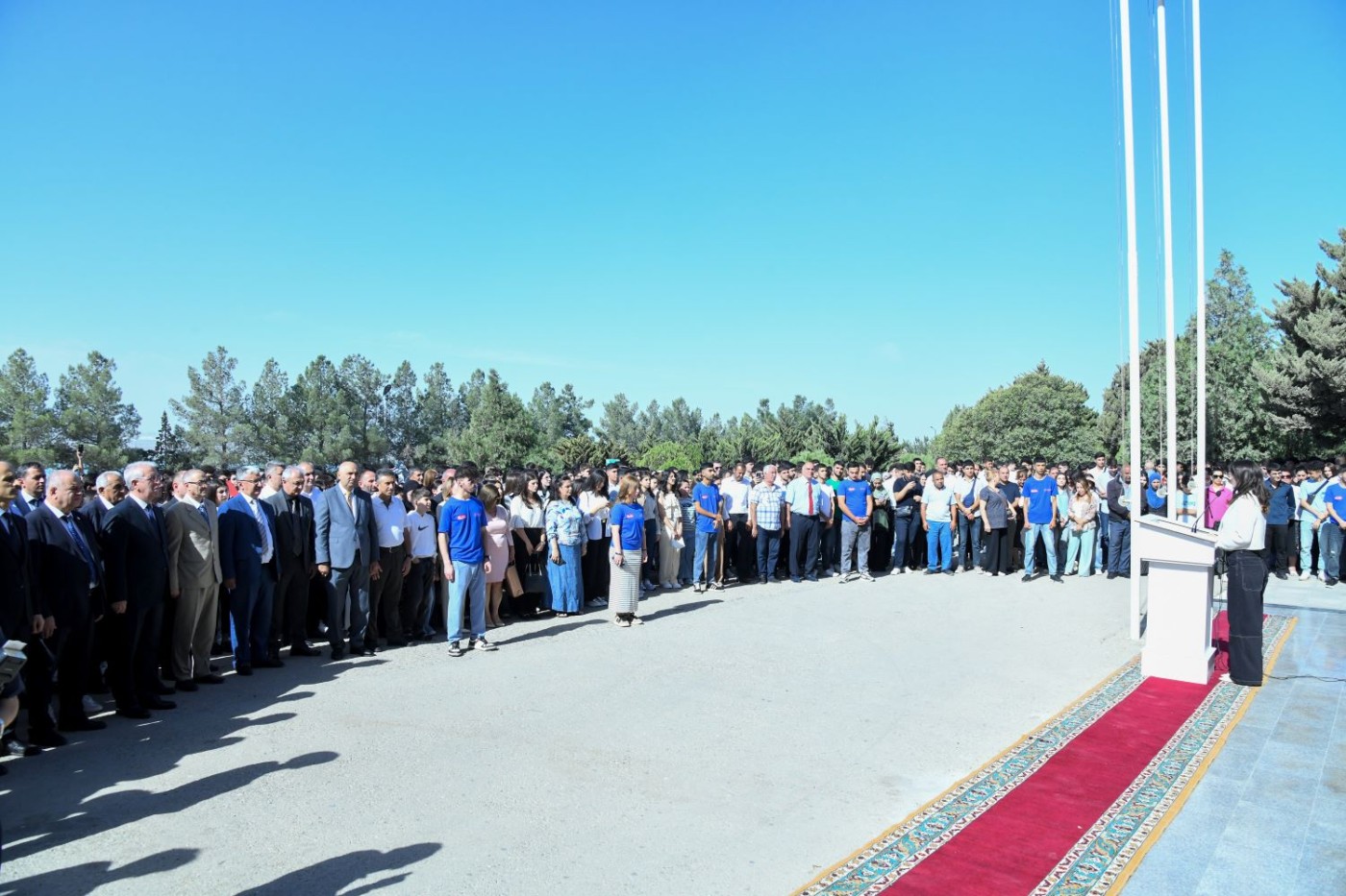 BMU-da yeni tədris ilinin başlanması ilə bağlı tədbir keçirilib - FOTOLAR